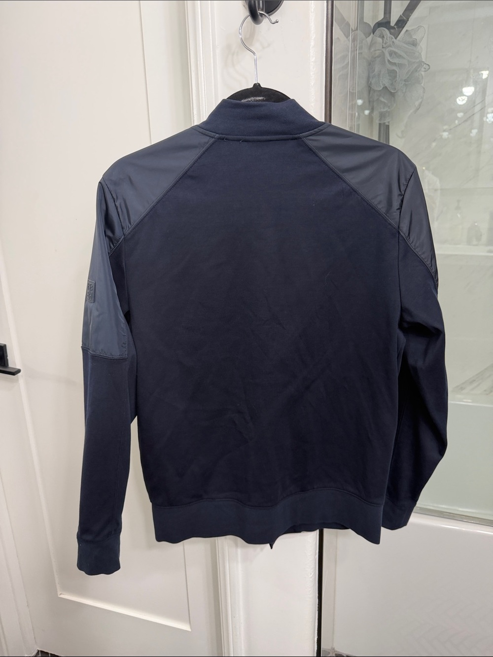 BOSS Navy and Midnight Blue Bomber Jacket - Picture 4 of 4